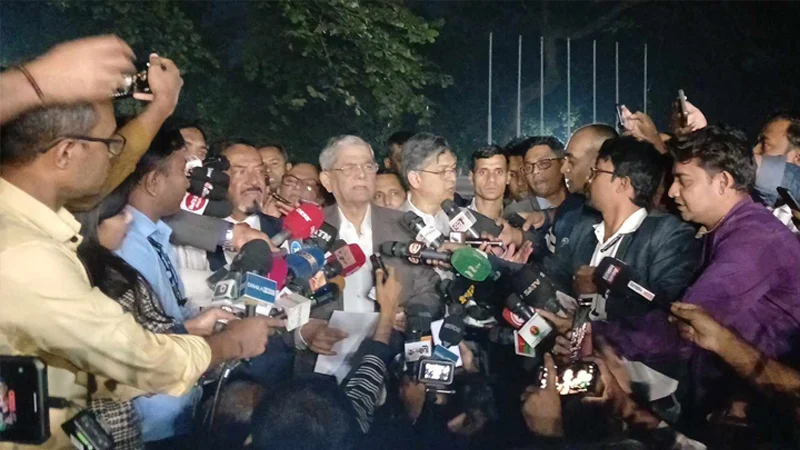 ডিসেম্বরের মধ্যে হবে নির্বাচন, আশা মির্জা ফখরুলের