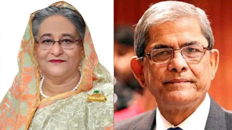 ভারত থেকে শেখ হাসিনাকে ফেরত চায় বিএনপি