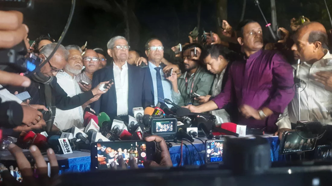 আগে জাতীয় নির্বাচন, পরে স্থানীয় সরকার: মির্জা ফখরুল