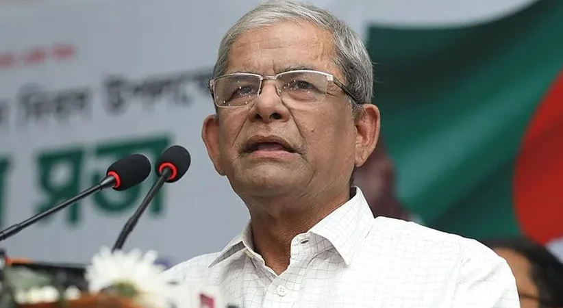 আবেগের মধ্য দিয়ে নয়, বাস্তববাদী হয়ে সব সমস্যার সমাধান করতে হবে: ফখরুল