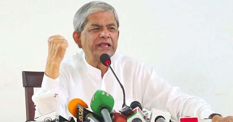 সুপরিকল্পিতভাবে জাতীয় নির্বাচন পেছানোর পাঁয়তারা চলছে: মির্জা ফখরুল