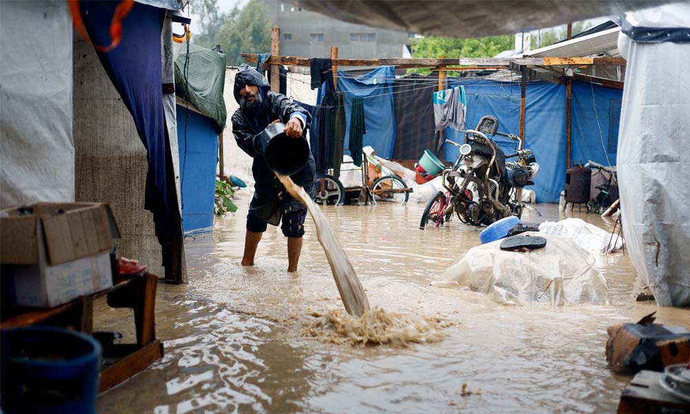 গাজা উপত্যকায় টানা বৃষ্টিতে অন্তত ১৩ জনের মৃত্যু