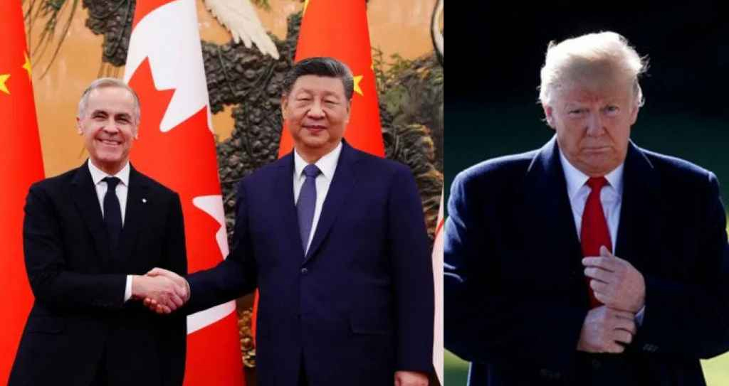 চীনের সঙ্গে হাত মিলিয়ে ট্রাম্পকে কড়া বার্তা কানাডার