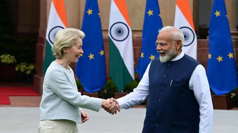 ২০ বছর আলোচনা শেষে ইইউয়ের সঙ্গে মুক্ত বাণিজ্য চুক্তি করছে ভারত