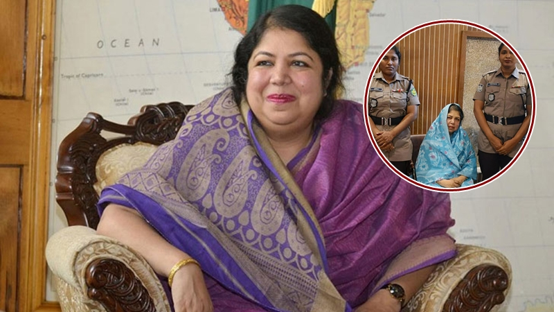 সাবেক স্পিকার শিরীন শারমিন চৌধুরী গ্রেপ্তার