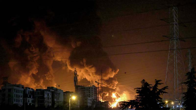ইরানে আবারও হামলা যুক্তরাষ্ট্রের, তেহরানজুড়ে দফায় দফায় বিস্ফোরণ